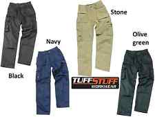 711 Tuffstuff Pro Work Trousers In 30 Inside Leg Length In 5 Colours