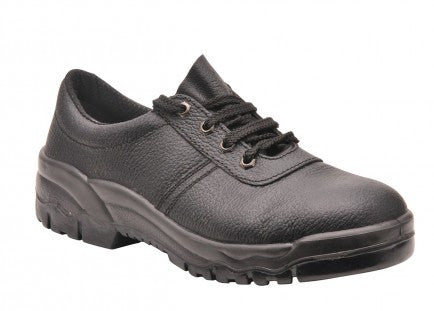 Steelite Lightweight Black Leather Non Safety Shoes (FW19)