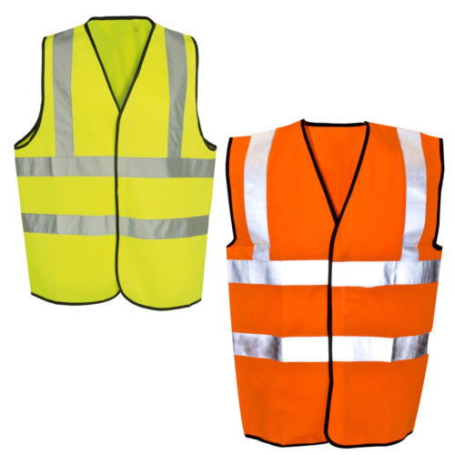 High Visibility Vests/Waistcoats In Yellow And Orange Class 2 (26/27)