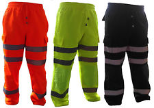 High Visibility Combat Joggers In Yellow, Orange, Black (167/218/252)