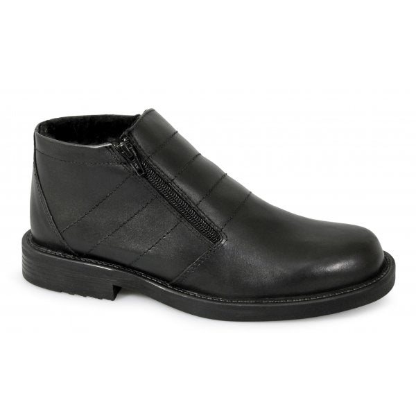 Mens fleece lined ankle boots top