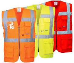 Berlin Executive Hivis Vest With 7 Pockets (S476)