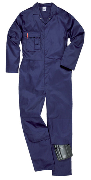Portwest Navy Sheffield Kneepad Overalls (S997)