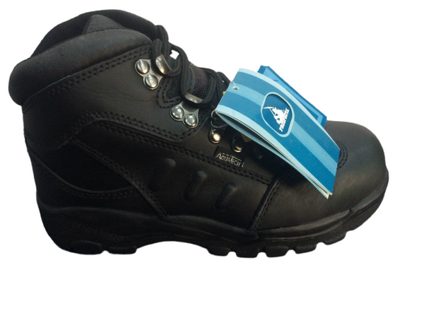 Prospecta Explorer Black Leather Steel Toe Cap Safety Boots