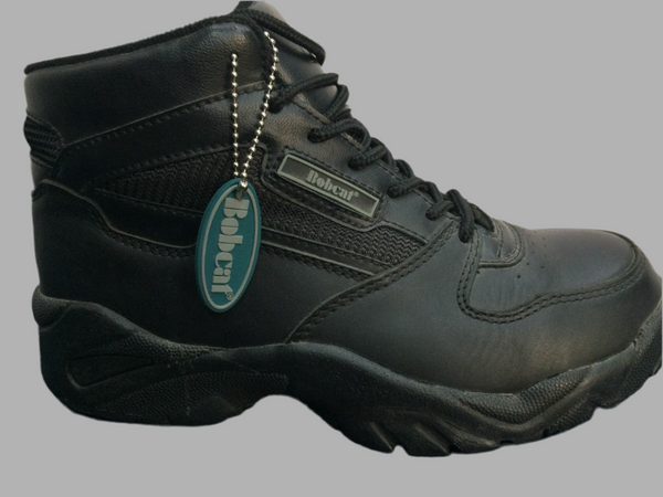 Bobcat Black Leather Safety Trainer Boots SB (400) CLEARANCE