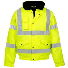 Superior Padded Hivis Bomber Jacket (118 / 242 Yellow / 135/250 Orange ) CLEARANCE