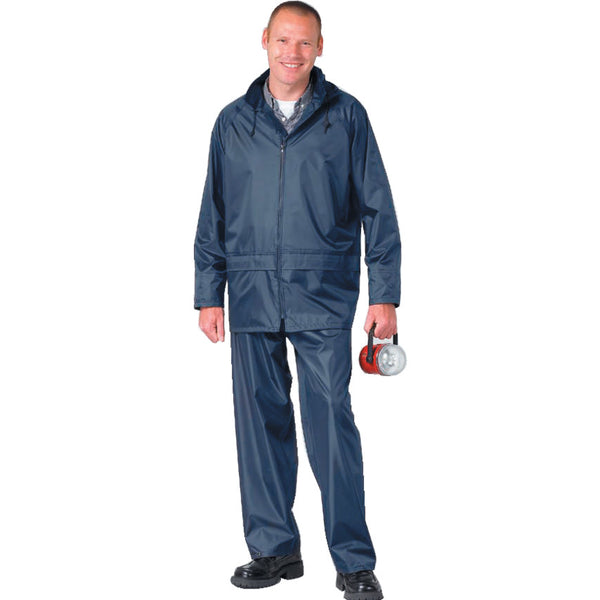 142 Navy Waterproof Suit/Rain Suit