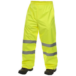 Hi Light Hivis Lightweight Waterproof Trousers (124/17 Yellow / 165/18 Orange ) CLEARANCE