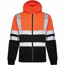 Orange & Navy Hoody - Full Zip  ( 226  Orange/Navy ) ( 259 Yellow/Navy Hoody - Full Zip