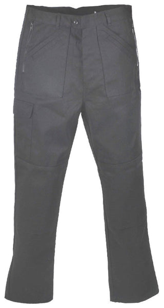 Black Action Trousers 30" Leg ( 28 )