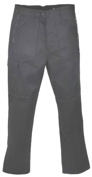 Black Action Trousers 32.5" Leg  ( 55 ) CLEARANCE