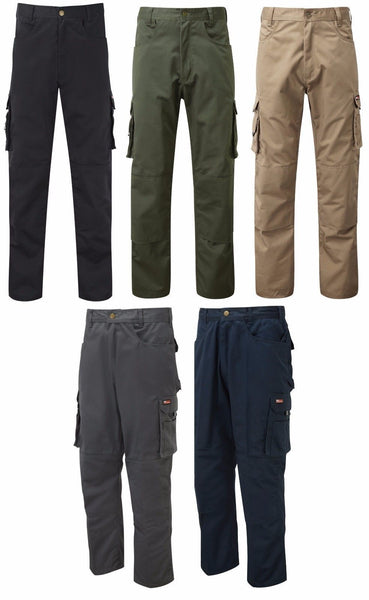 711 Tuffstuff Pro Work Trousers In 32.5 Inside Leg Length In 5 Colours