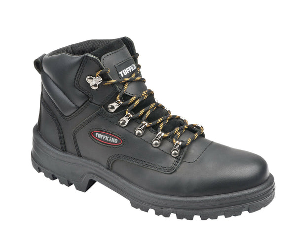 Tuffking Black Leather Steel Toe Cap Hiker Style Safety Boots  S3 ( 7121 )  CLEARANCE