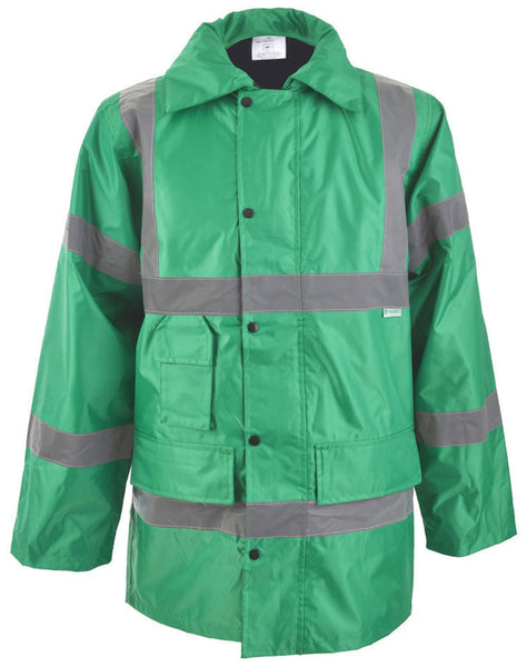 Paramedic Green Parka Padded Jacket (Not PPE)  ( 78 ) CLEARANCE