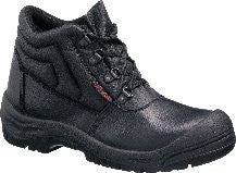 Tuffking Black Leather Safety Boot With Scuff Cap S3 (9040)  CLEARANCE