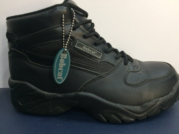 Bobcat Black Leather Safety Trainer Boots SB (400) CLEARANCE