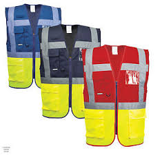 Paris Executive Hivis Vest With Pockets (C276)