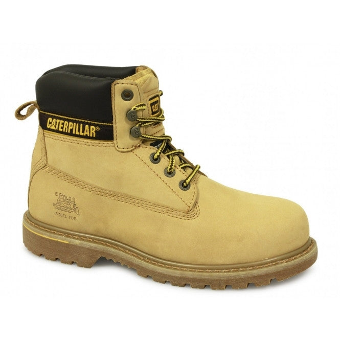 Caterpillar boots steel toe top cap