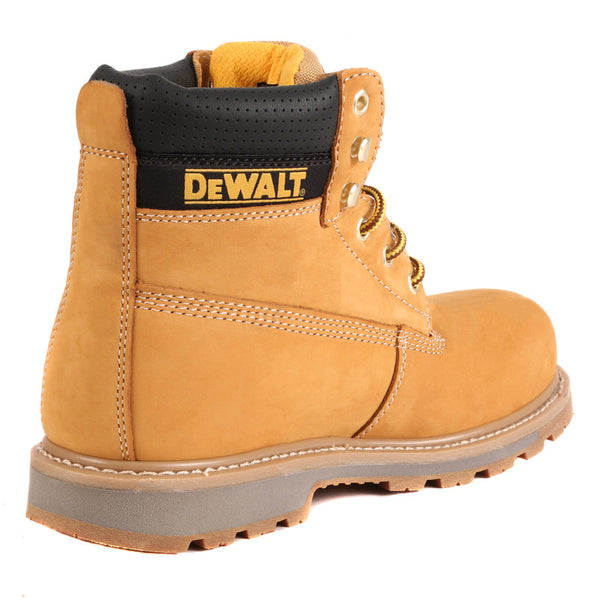 Dewalt Explorer-Hancock Honey Nubuck Leather Steel Toe Cap Safety Boots SBP CLEARANCE