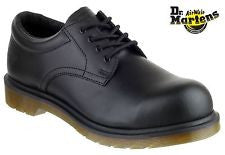 Dr Martens Black Leather Industrial Safety Shoes SB (DM776A/6735) CLEARANCE