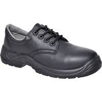 Steelite Black Leather Non Metal Composite Safety Shoes SI (FC14/FC41)