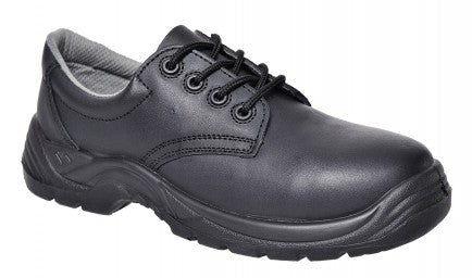 Steelite Black Leather Non Metal Composite Safety Shoes SI (FC14/FC41)