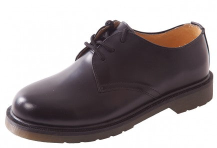 Steelite Air Cushion Black Leather Non-Safety Shoes (FW27)