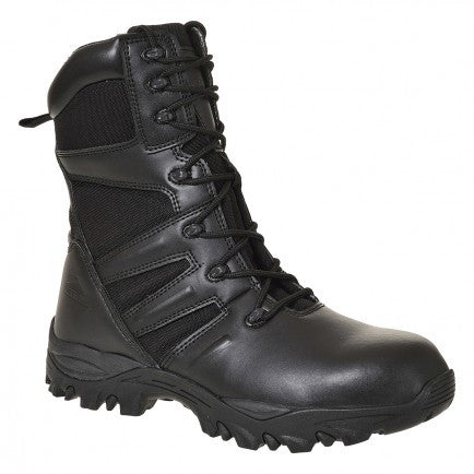 Steelite Task Force Lightweight Black Leather Safety Boot S3 (FW65)