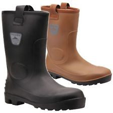 Steelite Fur Lined Waterproof Steel Toe Cap Safety Rigger Boot S5 (FW75)