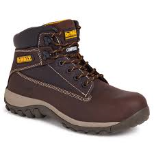 Dewalt Hammer Brown Nubuck Leather Non-Metallic Safety Boot SIP (Hammer)