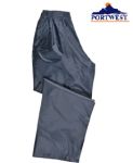 Portwest Junior/Youth Navy Water Proof Trousers (JN12)