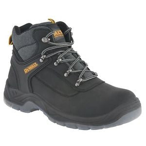 Dewalt Laser Black Leather Steel Toe Cap Safety Boots SIP (Laser) CLEARANCE