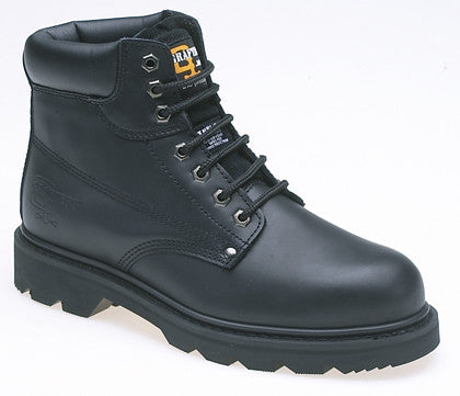 Grafters Padded Leather Safety Boot SB (M124/A/B) CLEARANCE
