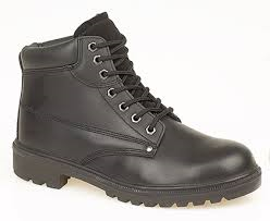 Grafters Leather Non Safety Boot Lightweight (M718N/A)  CLEARANCE