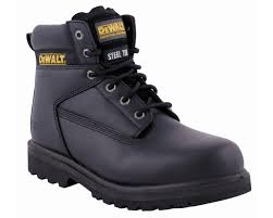 Dewalt Hancock-Maxi Black Leather Steel Toe Cap Safety Boot SBP CLEARANCE