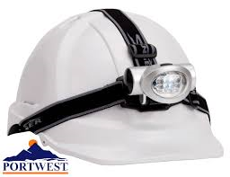 L.ED Head Light for Helmets/Hard Hats (PA50)