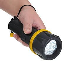7 LED Rubber Torch (PA60)