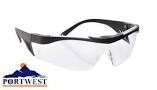 Portwest Wrap Around Clear Spectacles PW10