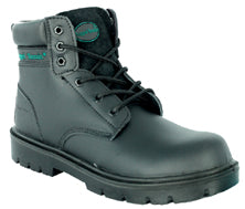 Rugged Terrain Lightweight Black Leather Safety Boot SIP (RT501)
