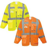 Hi-Vis Executive Multi Pockets Lightweight Jackets  (S475)