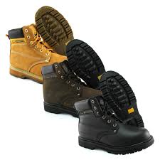 Groundwork Leather Steel Toe Cap  Safety Boots SB (SK21) CLEARANCE