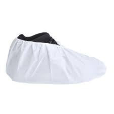 White BizTex Microporous Disposable Shoe Cover Type 6PB (ST44)