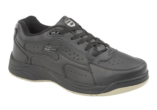 Dek Orleans Coated Action Leather Laced Trainers (T187A/G) CLEARANCE