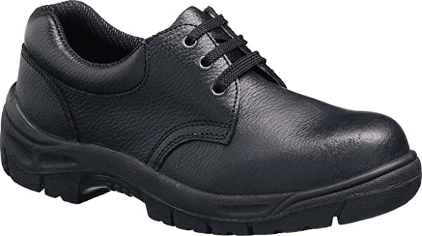 Tuffking Black Leather Safety Work Shoe   3 Eyelet Sip  S3 ( 9001 ) CLEARANCE